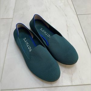 Rothy’s Teal Loafer (condition: very good)
